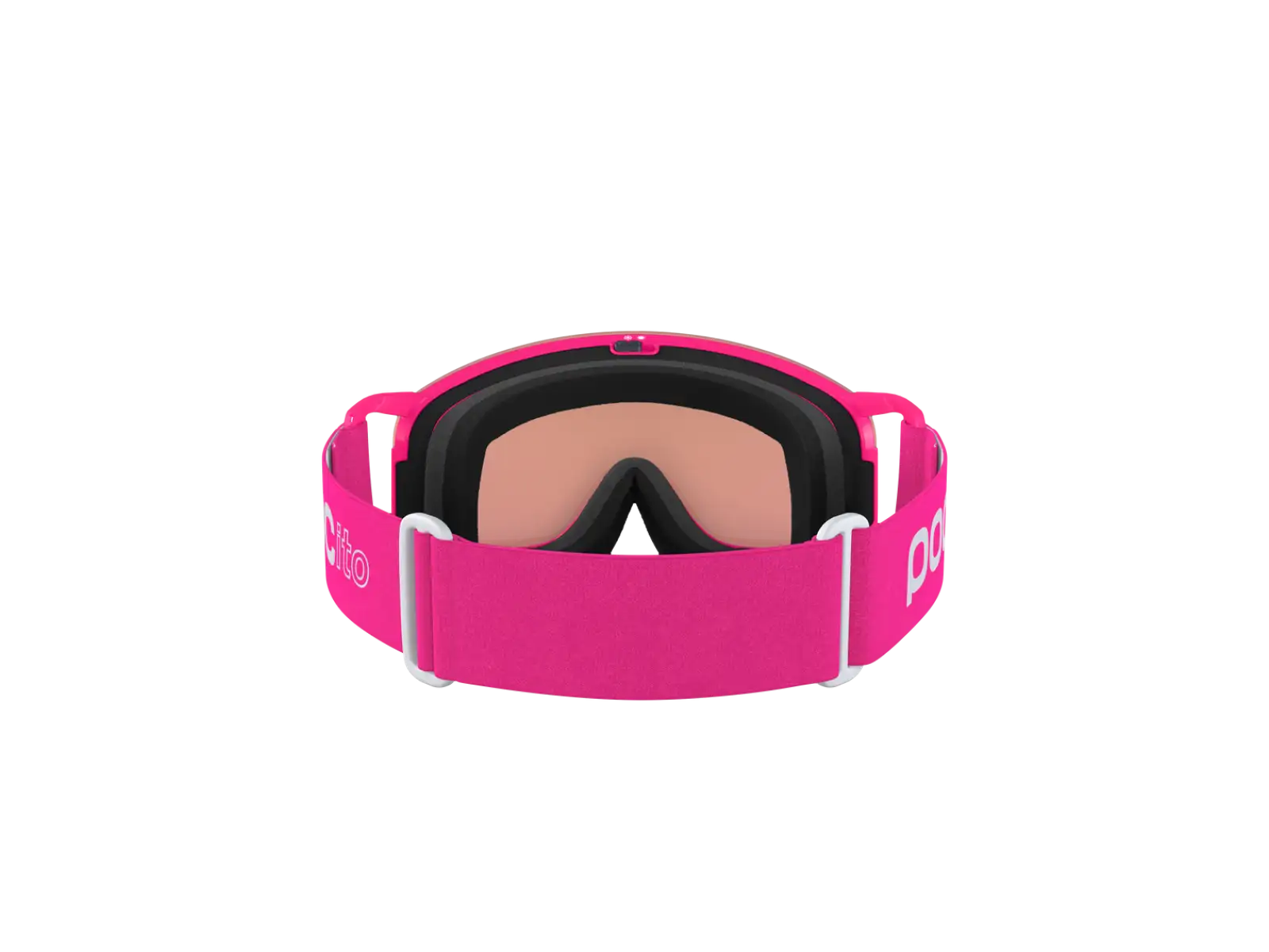 POC POCito Nexal Kinder Skibrille Fluorescent Pink/Partly Sunny Light Orange