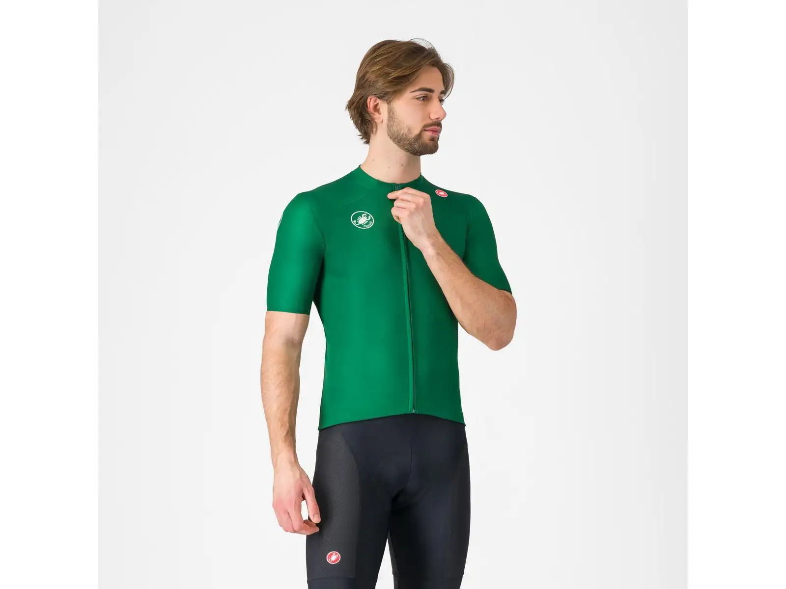 Castelli Vintage Giro d'Italia Herren Trikot Kurzarm Verde Verdeggiante