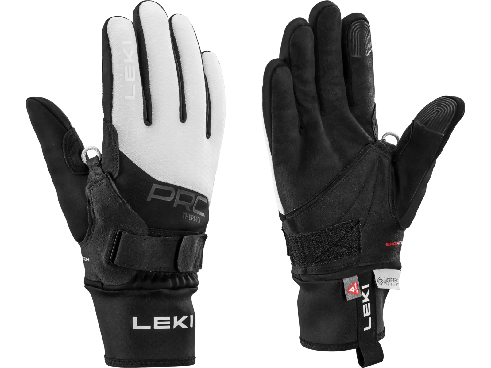 Leki PRC ThermoPlus Shark Damenhandschuhe Black-white