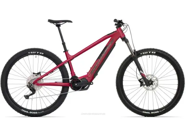 Rock Machine Blizz e40-29 E-Mountainbike Matte Rot/Schwarz