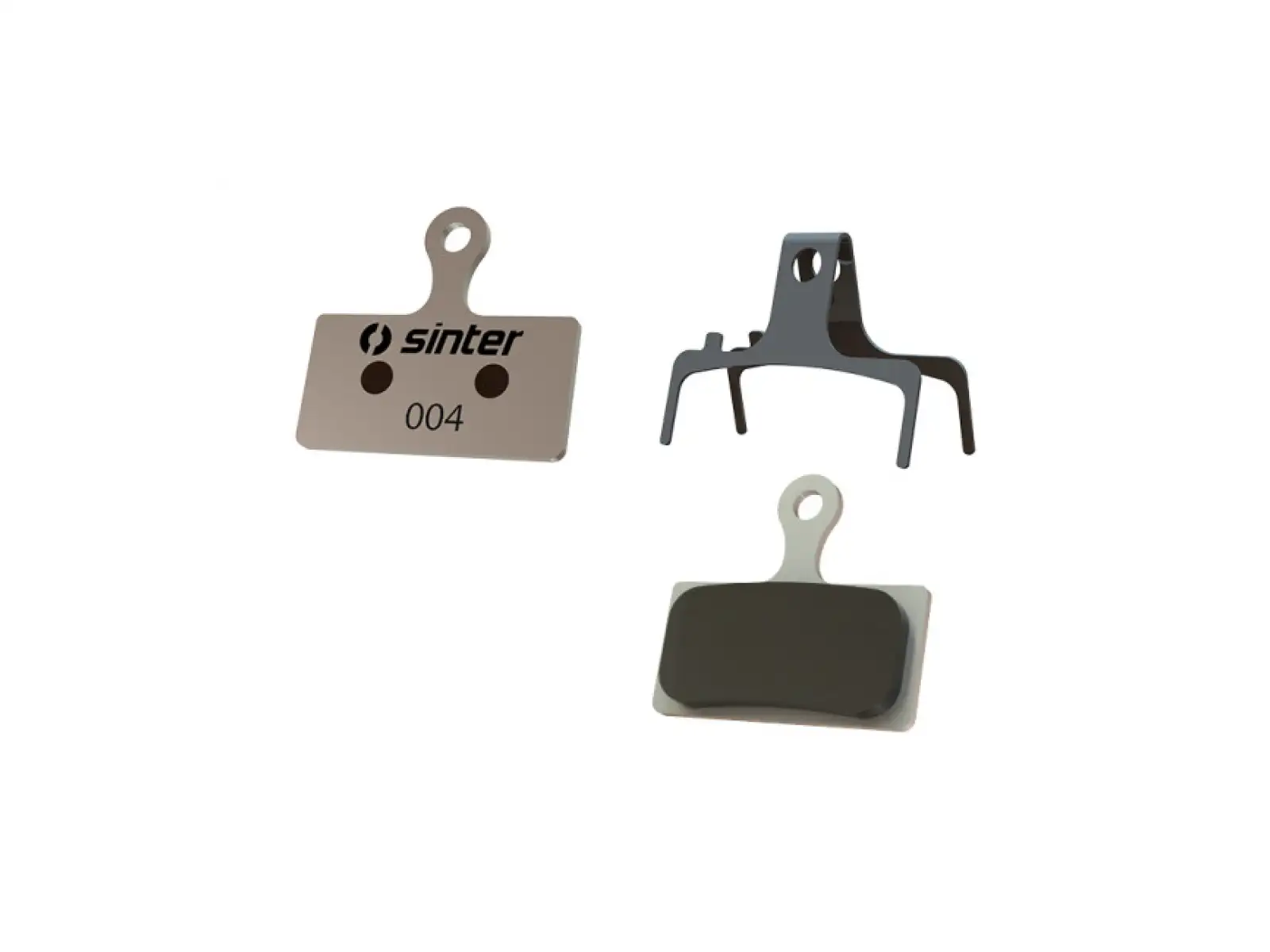 Sinter Shimano G Typ Bremsbeläge halbmetallisch schwarz