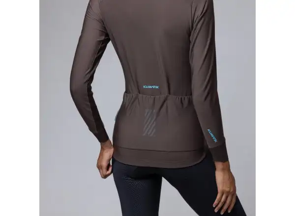 Alé Klimatik K-Idro Damen Thermo-Trikot Langarm Coffee
