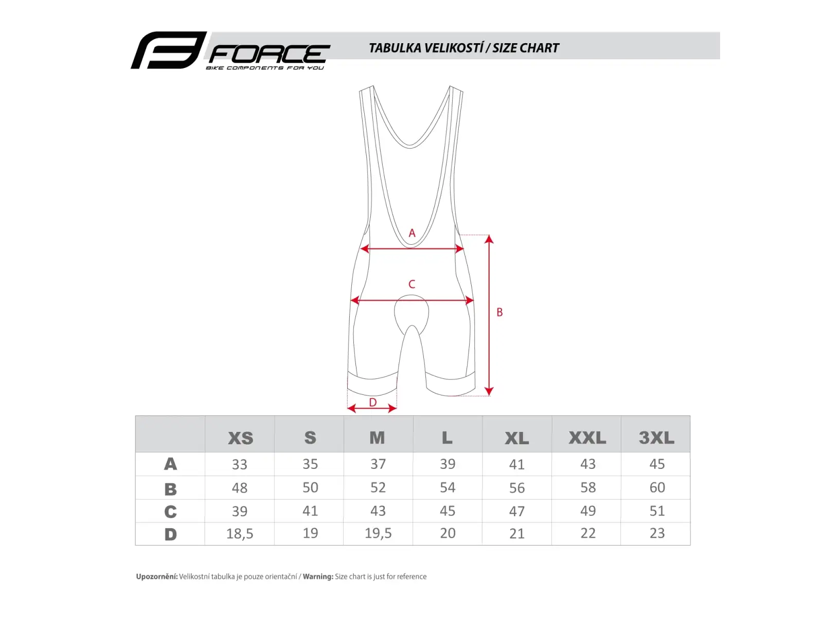 Force B51 Herren Shorts mit Latz und Polsterung Schwarz/Blau