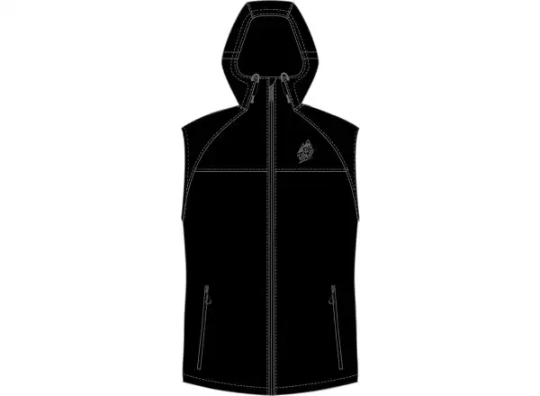 Silvini Meletino Herrenweste Black