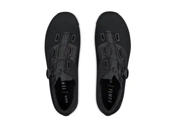 Fizik Tempo Overcurve R4 Wide Herren Rennradschuhe Black/Black
