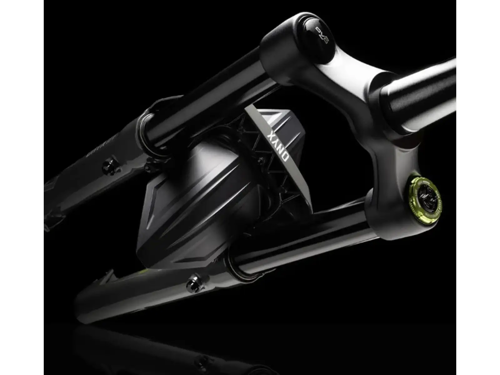 DVO Onyx SC D1 29" gefederte Gabel mit 44 mm Offset in Grün