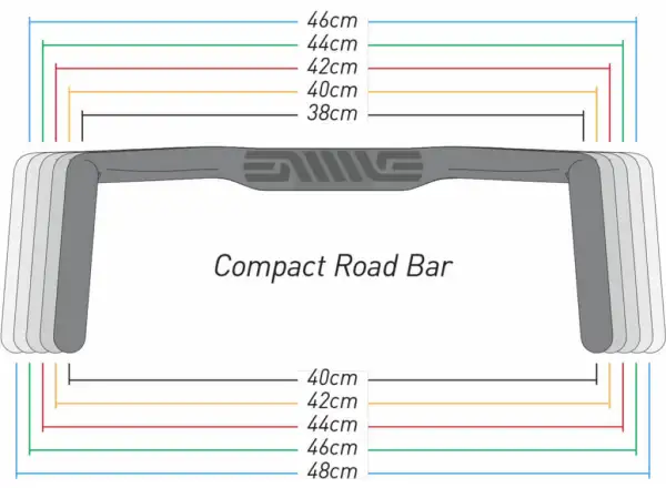 Enve Road Compact Drop Straßenlenker Schwarz