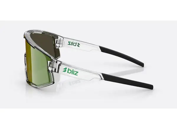 Bliz Fusion Sonnenbrille Transparent White/Brown Green Multi