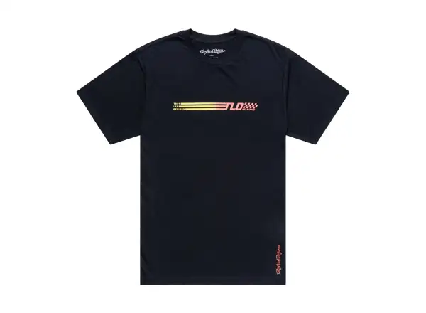 Troy Lee Designs Stripes Herren T-Shirt kurzer Ärmel Black