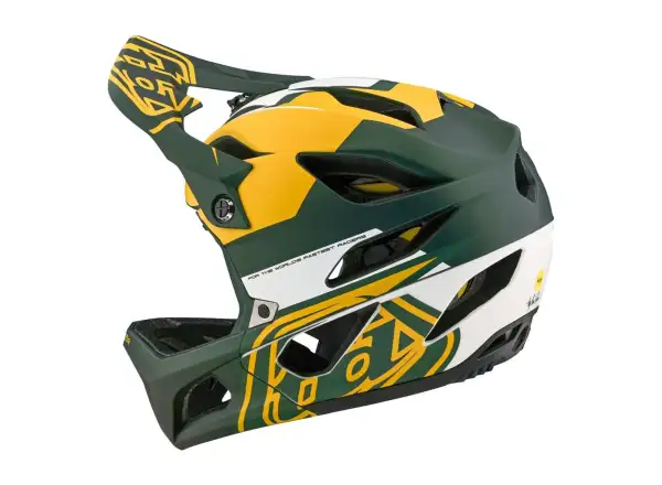 Troy Lee Designs Stage Mips Helm Vector Green