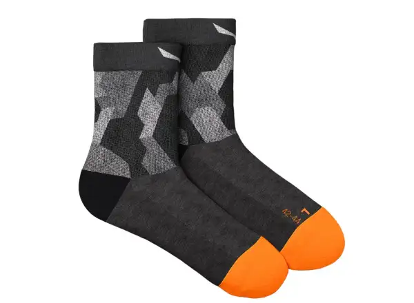 Salewa Pedroc Camo Alpine Merino Quarter Herrensocken Schwarz