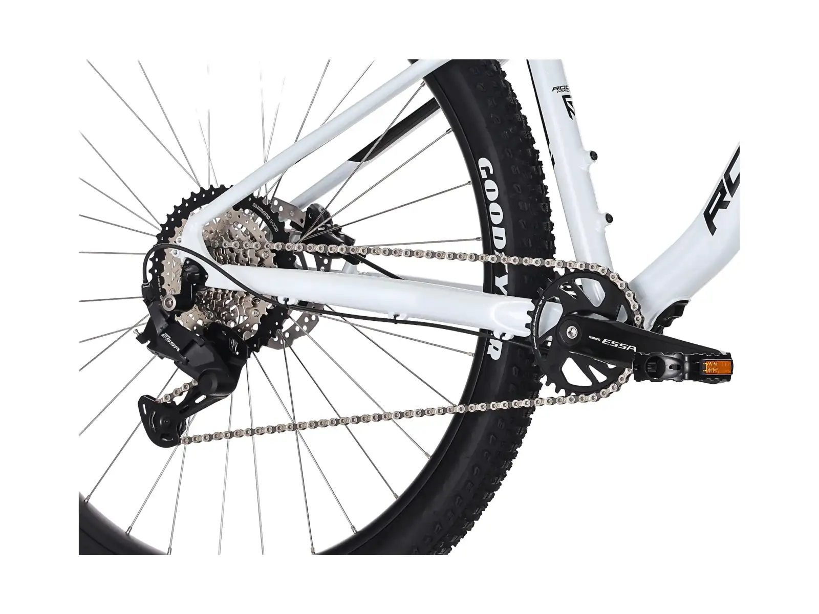 Rock Machine Blizz 5 Mountainbike Gloss Polar White/Black
