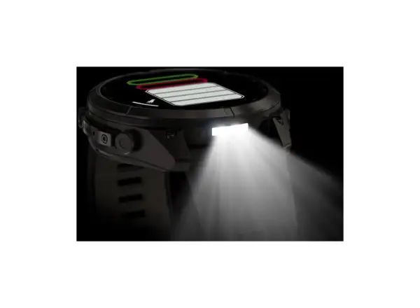 Garmin Fénix 9 Pro inReach 47 mm Smartwatch Carbon gray DLC Titanium Black/Pebble gray