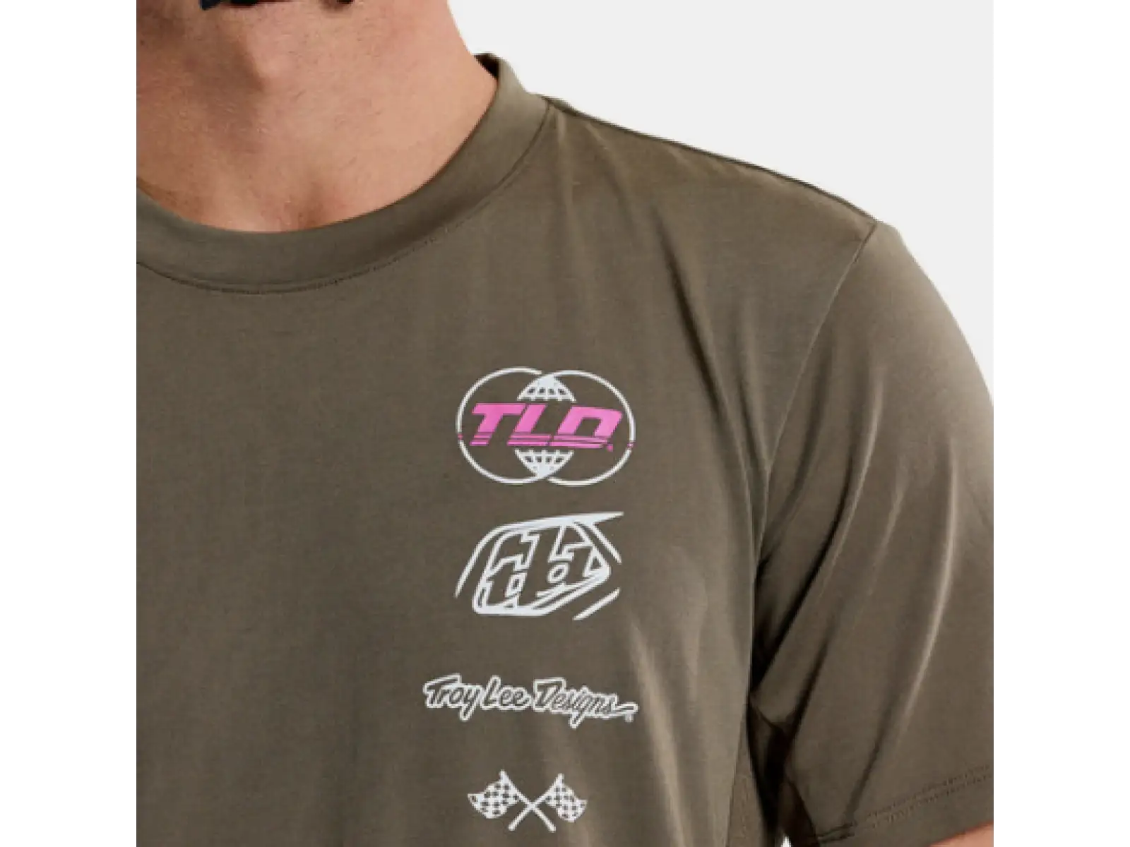 Troy Lee Designs Skyline Ride Tee Herren Trikot Kurzarm Worldwide Caper