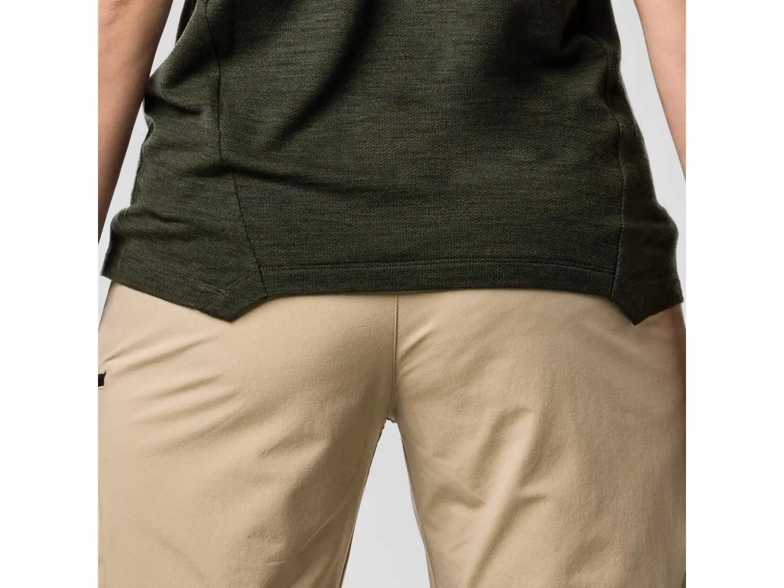 Salewa Puez AM Hyb Damen T-Shirt kurzarm Dark Olive
