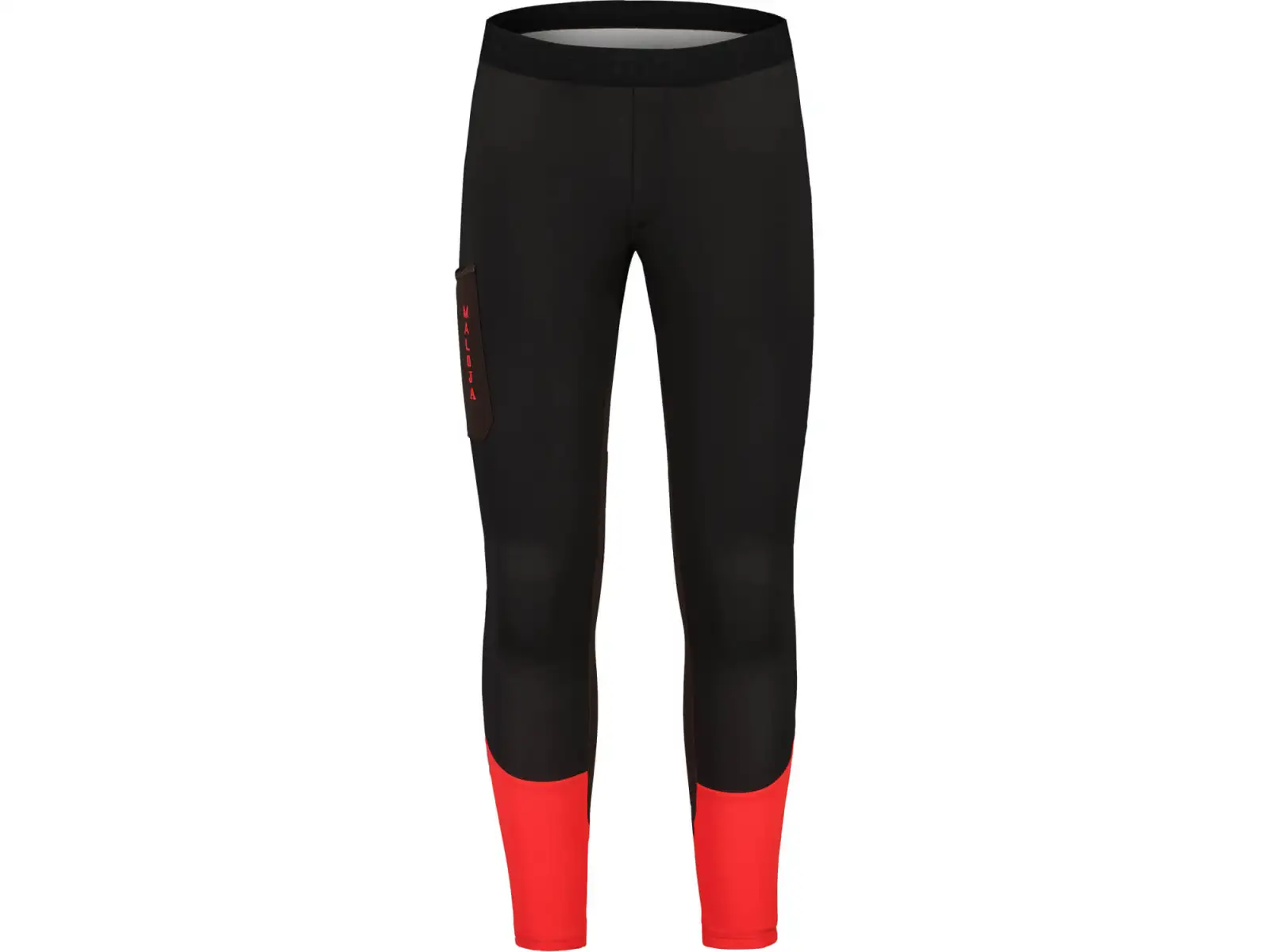 Herren-Leggings Maloja PiglonM. in Feuerrot Multi