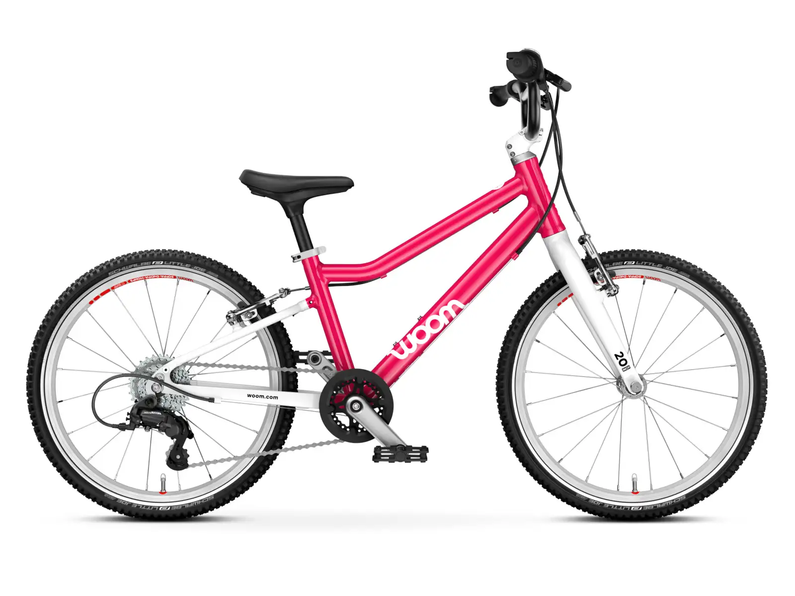 Woom GO 4 Hot Pink 20 Kinderfahrrad