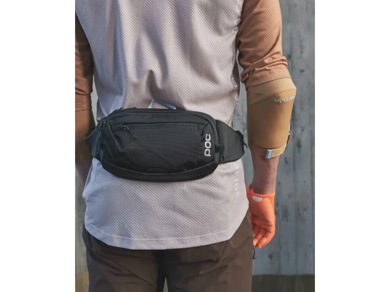 POC Lamina Hip Pack Bauchtasche 2 l Uranium Black