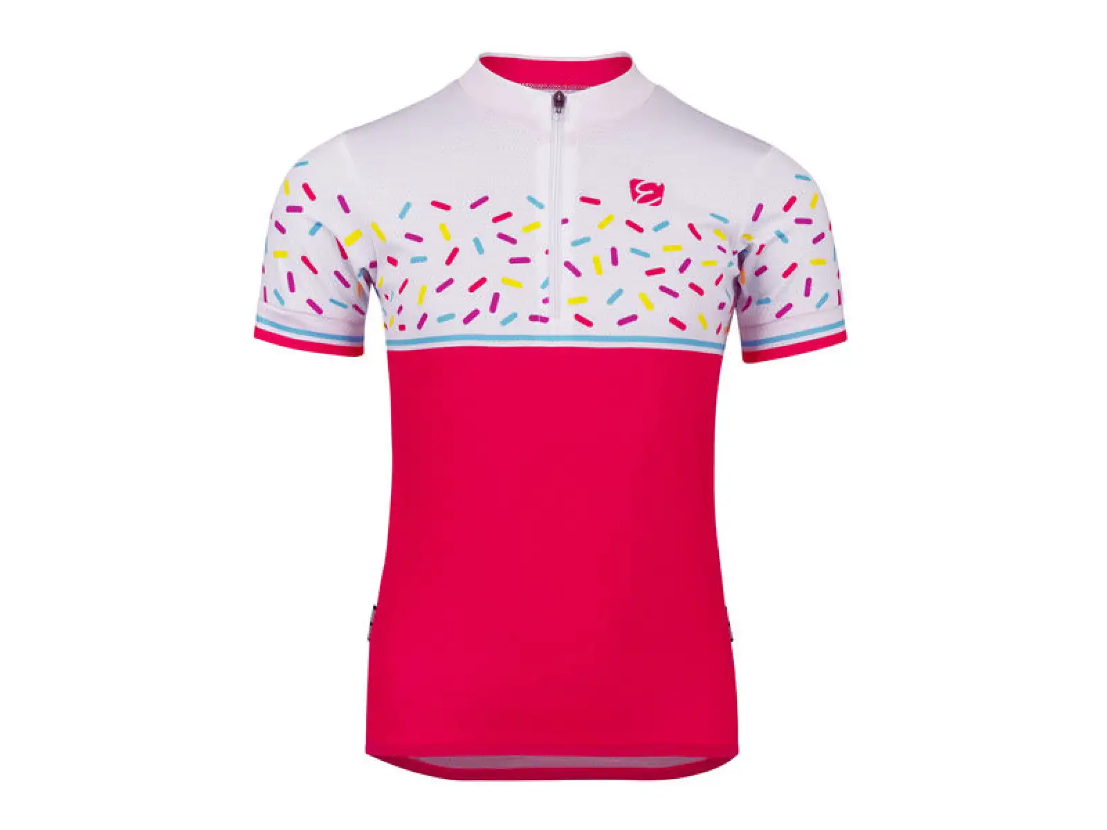 Etape Rio Kinder Kurzarmtrikot pink/weiß