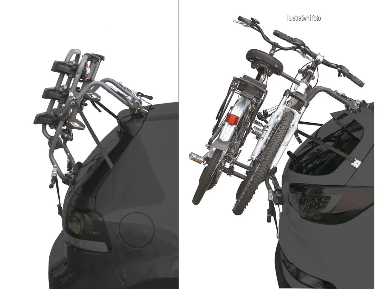 Peruzzo Pure Instinct Heckträger für 3 Fahrräder