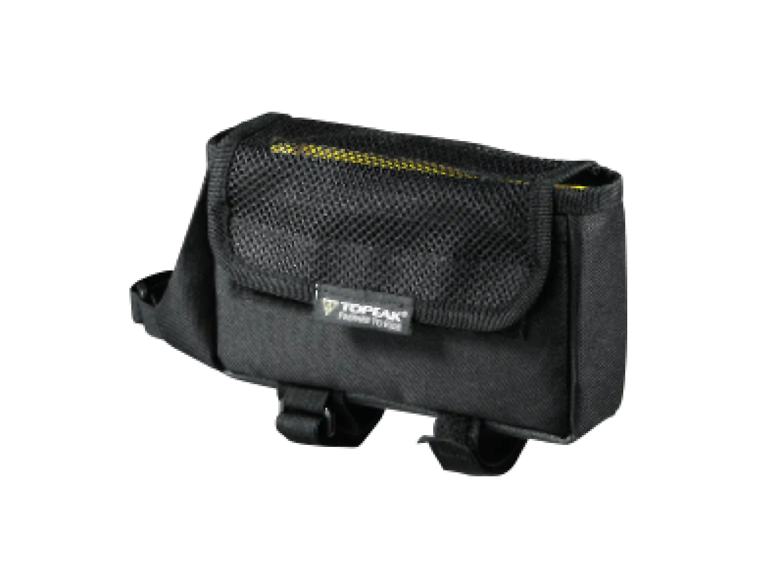 Topeak Tribag Rahmentasche 0,6 l Schwarz, Größe M + Regenabdeckung