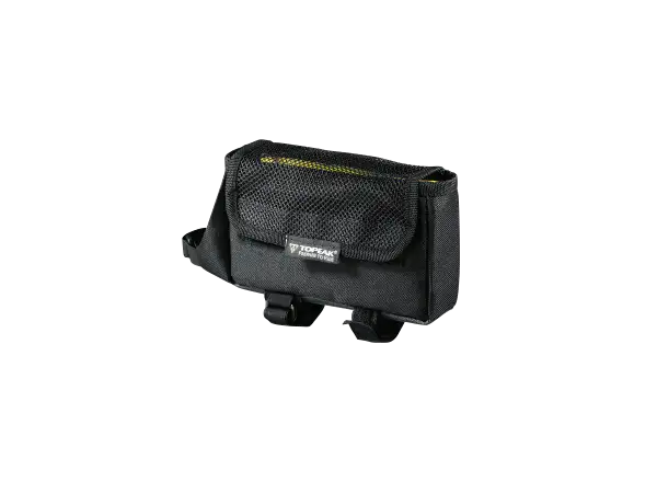 Topeak Tribag Rahmentasche 0,6 l Schwarz, Größe M + Regenabdeckung