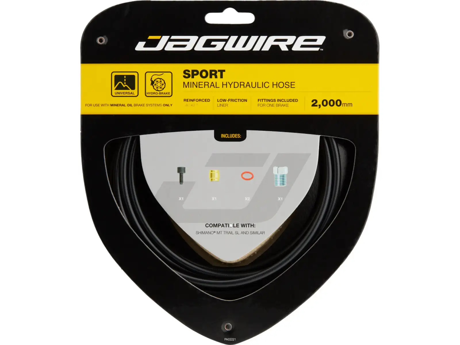 Jagwire Sport Mineral Magura Set Schläuche und Endkappen