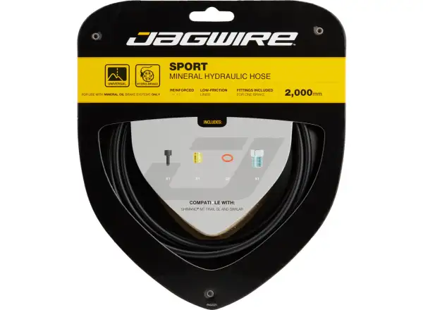 Jagwire Sport Mineral Magura Set Schläuche und Endkappen