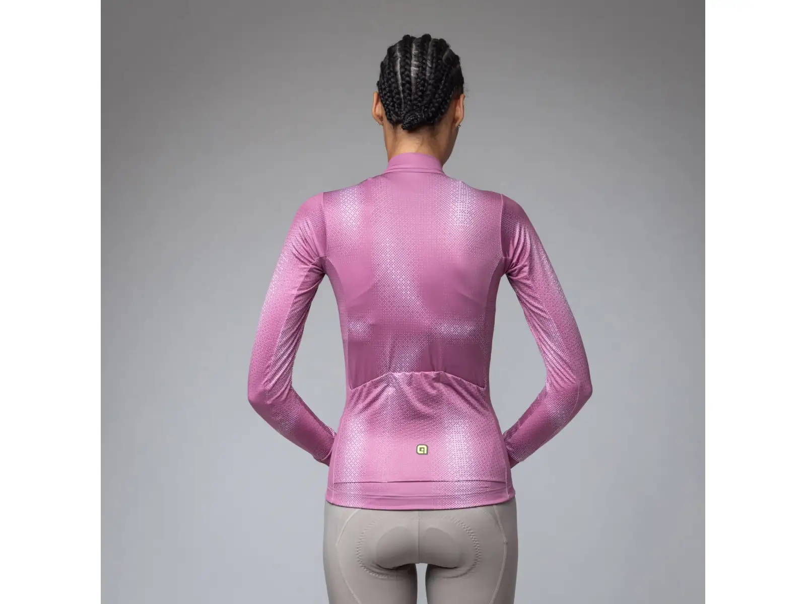 Alé PR-E Sauvage Damen Thermotrikot langärmlig Mulberry