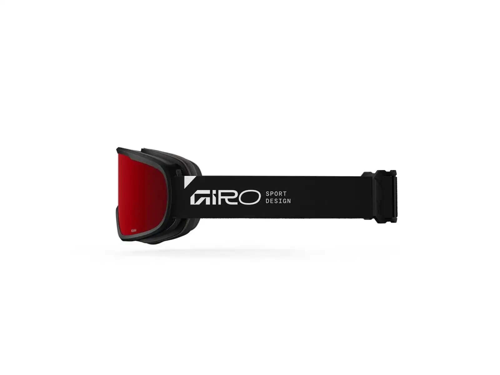 Giro Roam Skibrille schwarz Stacked/Amber Scarlet/Yellow (2gläser)