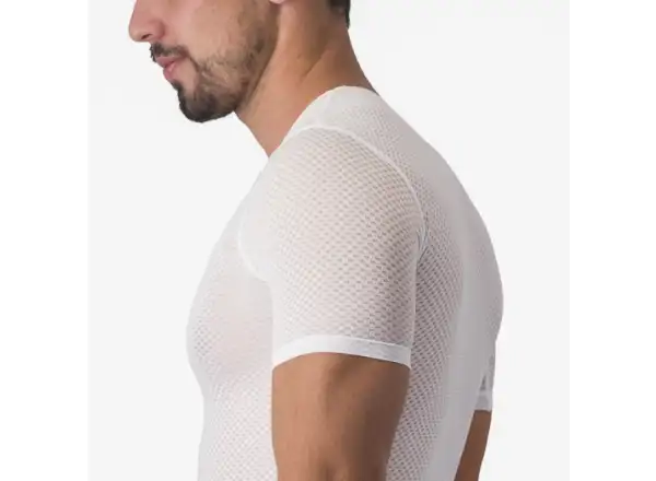 Castelli Pro Mesh 2.0 Funktionsshirt kurze Ärmel weiß