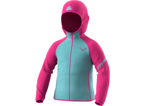 Dynafit Youngstar Polartec Kinderjacke Flamingo