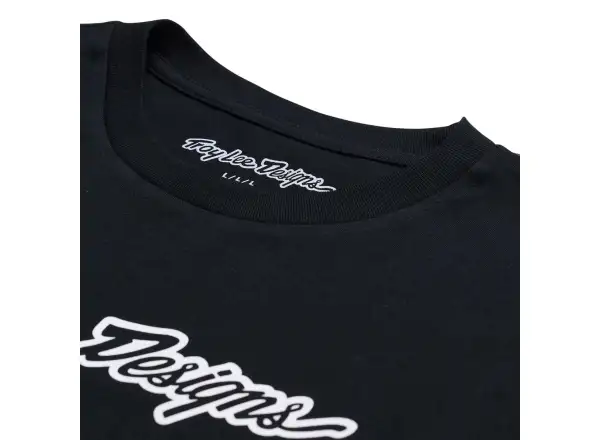 Troy Lee Designs Signature Shirt Langarm Black