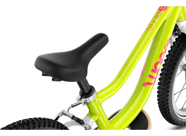 Woom GO 1 PLUS Kinderlaufrad neon lime