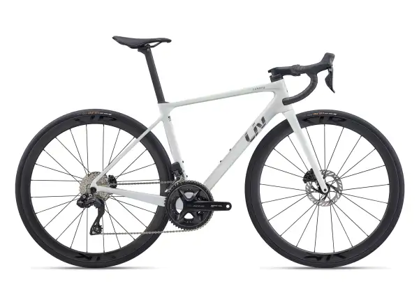 Liv Langma Advanced Pro 1 Pro Compact Rennrad Fancy White