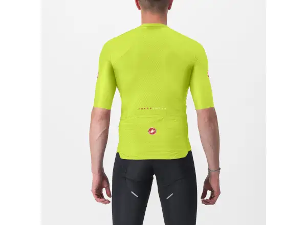 Castelli Aero Race 6.0 Herren Kurzarmtrikot electric lime