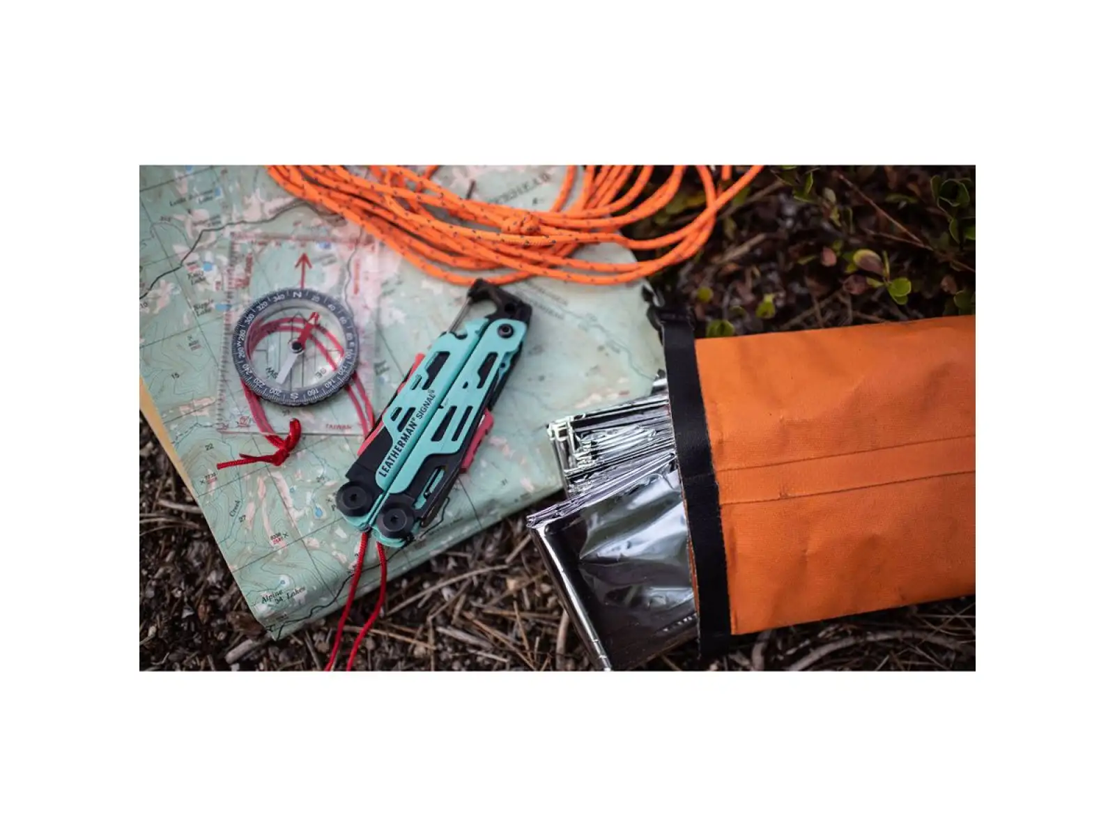 Leatherman Signal Multitool Grün Topo