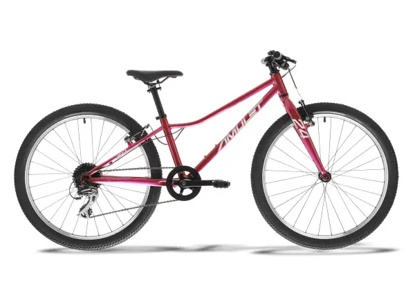 AMULET 24 Tomcat Kinderfahrrad raspberry pearl/silver