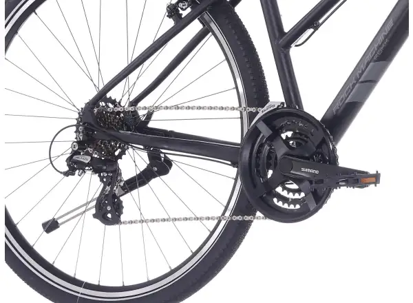 Rock Machine Rokk 30 Easy Entry Trekkingrad mattschwarz