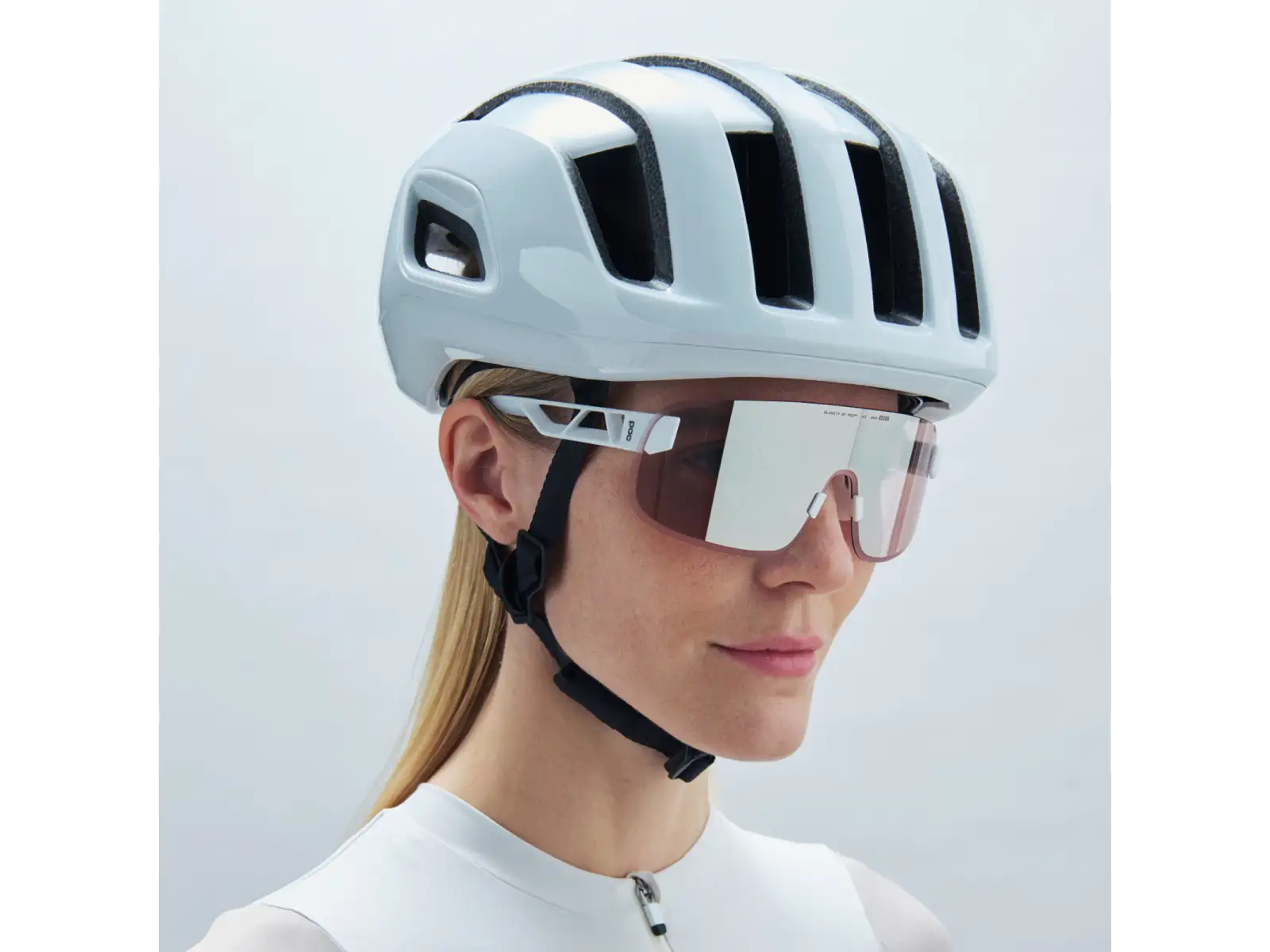 POC Cytal Rennradhelm Hydrogen White Matt