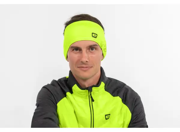 Etape Stix Stirnband gelb fluo/schwarz