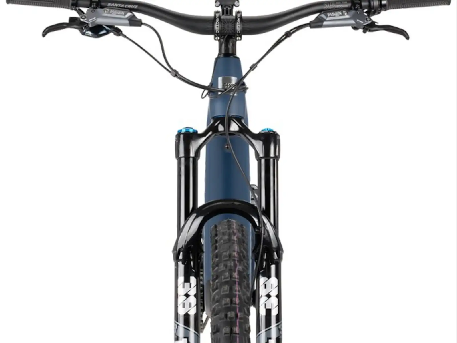 Santa Cruz Heckler SL 1 C MX Stout vollgefedertes E-Bike Matte Dark Blue