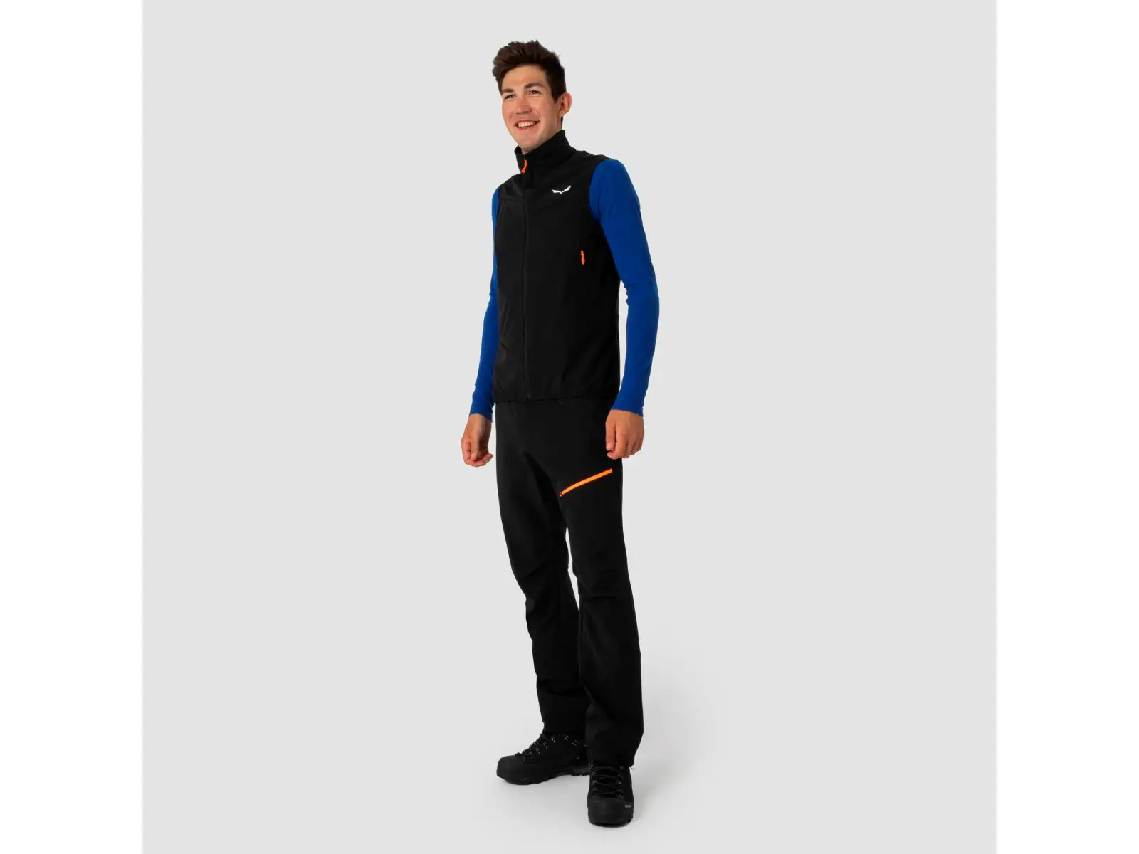 Salewa Sella Durastretch Light Herrenhose Black Out