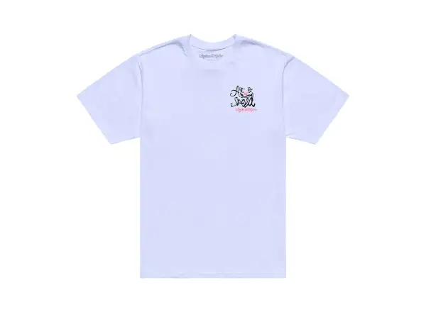 Troy Lee Designs Heritage Herren T-Shirt kurzer Ärmel White