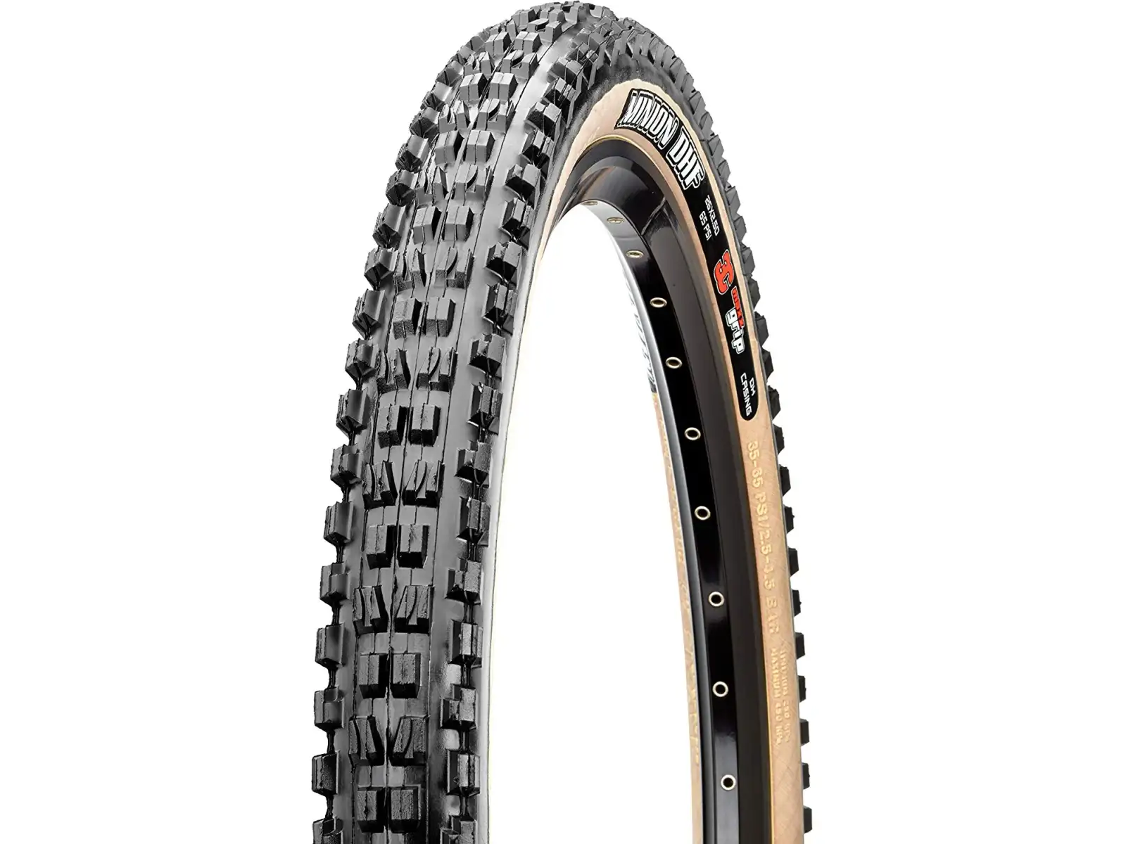 Maxxis Minion DHF 29x2,50" WT EXO TR Skinwall MTB Reifen mit Kevlar-Gürtel