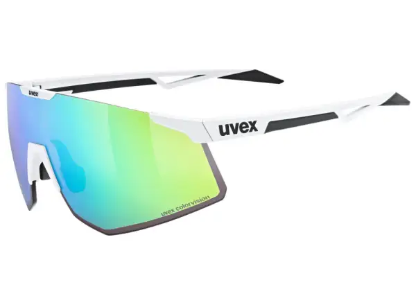 Uvex Pace Perform ColorVision Brille White Matt/Green