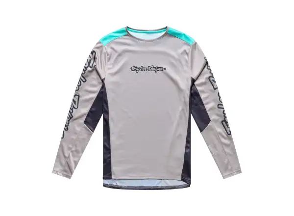 Troy Lee Designs Stage Herren Trikot Langarm Signature Stone