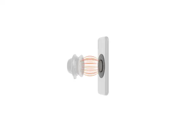 Fidlock Vacuum universeller magnetischer Handyhalter - schwarzer Aufkleber
