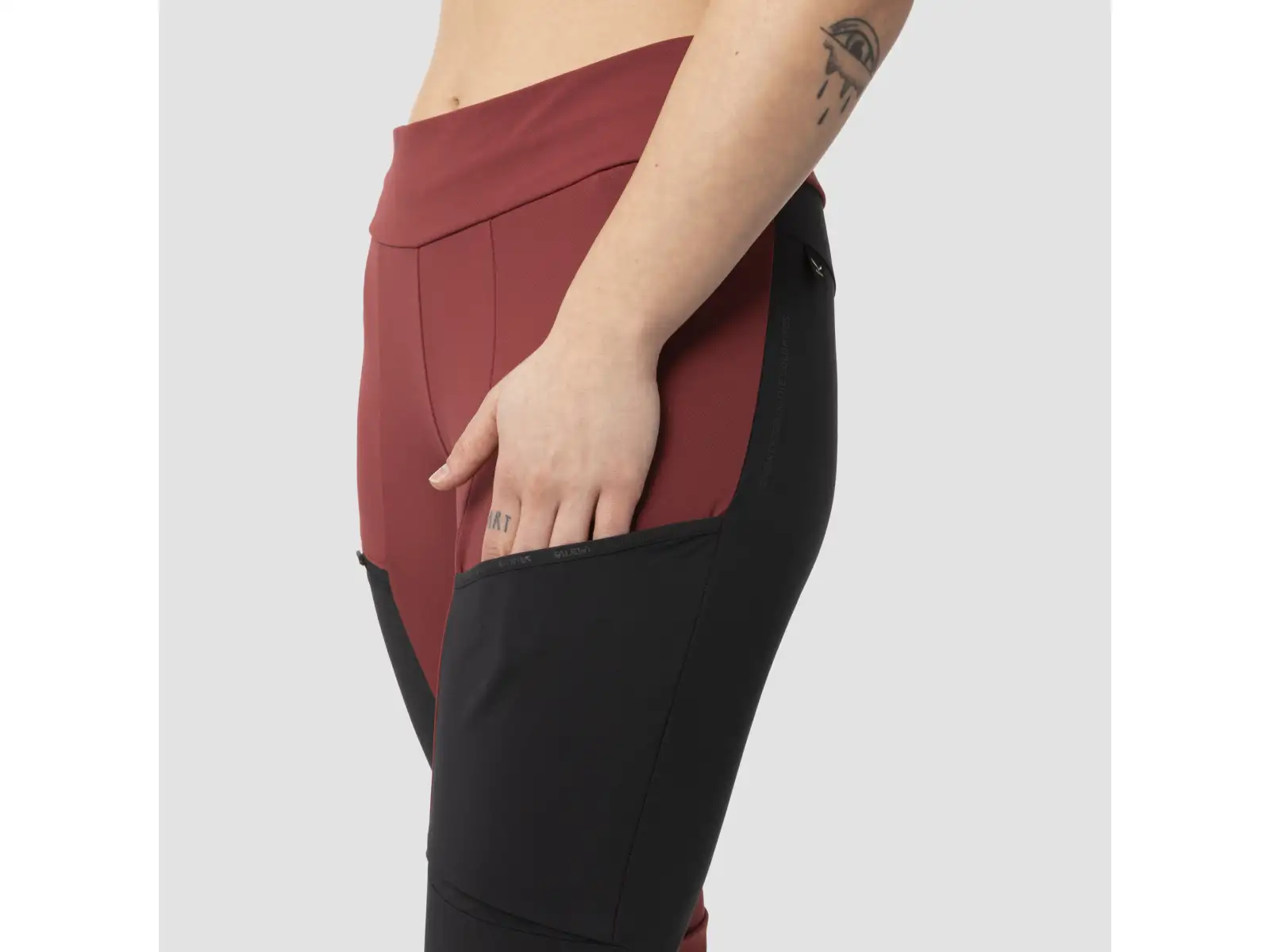 Salewa Puez Dry Responsive Cargo Damenhose Syrah