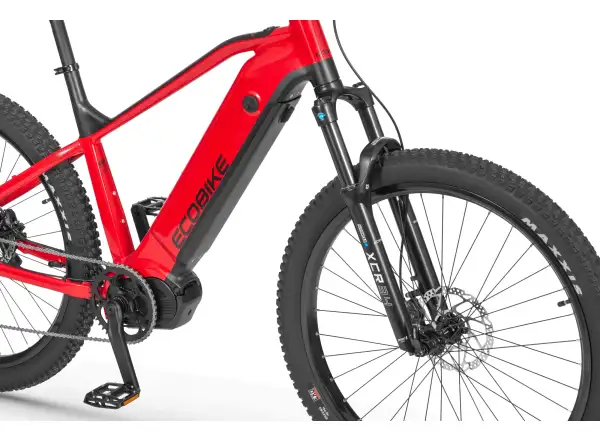 Ecobike RX 500 720 Wh schwarz rotes elektrisches Mountainbike